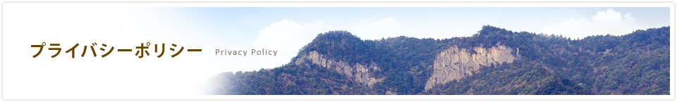 プライバシーポリシー